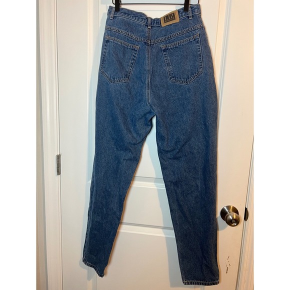 Lizwear Womens Medium Wash High Rise Straight Leg Denim Jeans Size 10 - Picture 2 of 6